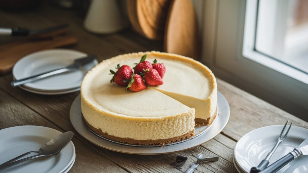 the best classic New York City cheesecake on