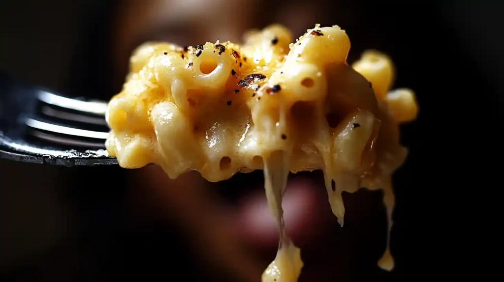 Vegan mac and cheese served in small ramekins with a crispy breadcrumb topping.