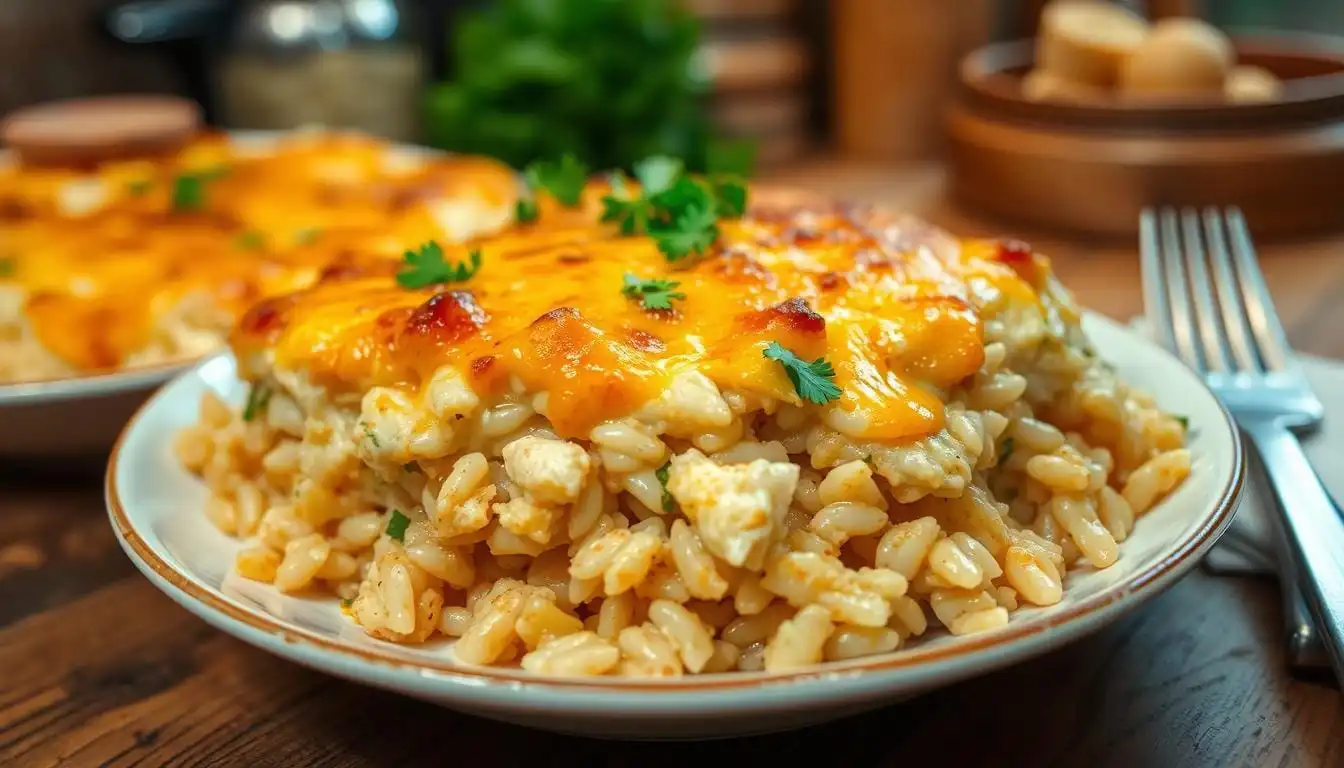 Cheesy Chicken and Rice Casserole Chicken casserole recipes