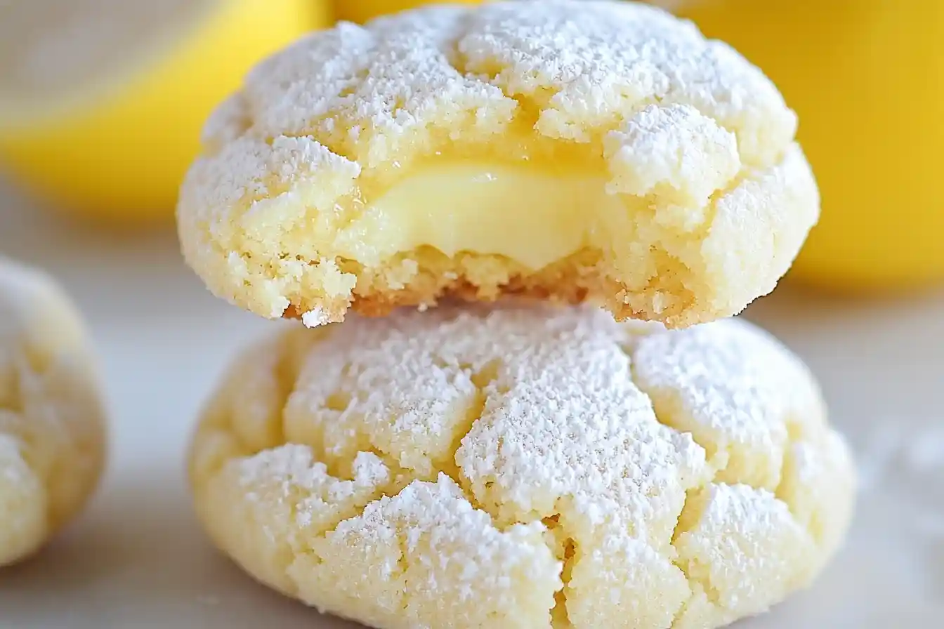 Lemon Poundcake Cookies
